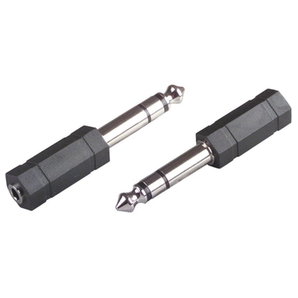 SCANPART - Plug adapter - 6.5 mm Jack (Male) - 3.5 mm Jack (Female)   Stereo|3 pole|Headphones Adapater image