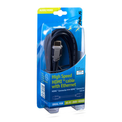 SCANPART - HDMI cable - HDMI (Male) - HDMI (Male) - 3.0 m image