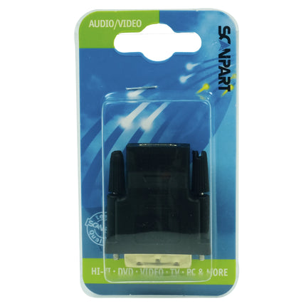 SCANPART - HDMI Plug - Adapter - HDMI (Female) - DVI-D (Male) - HDMI|DVI-D image