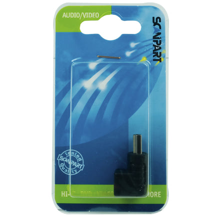 SCANPART - HDMI Plug - Adapter - HDMI (Female) - HDMI (Male) - Angle - HDMI image