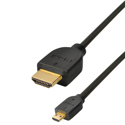 SCANPART - HDMI cable - Adapter cable - HDMI (Male) - Micro HDMI (Male) - 1.5 m image