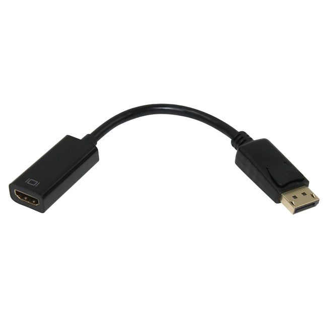 SCANPART - HDMI cable adapter - HDMI (Female) - DisplayPort (Male) 0.15 m image