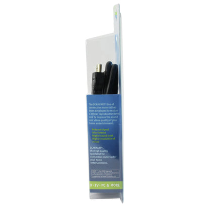 SCANPART - HDMI cable - HDMI (Male) - HDMI (Male) - 1.0 m image
