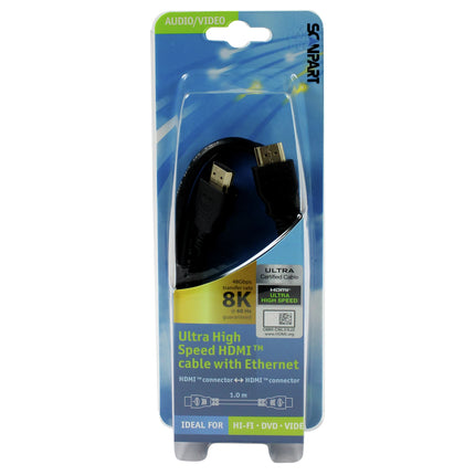 SCANPART - HDMI cable - HDMI (Male) - HDMI (Male) - 1.0 m image