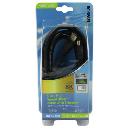 SCANPART - HDMI cable - HDMI (Male) - HDMI (Male) - 3.0 m image