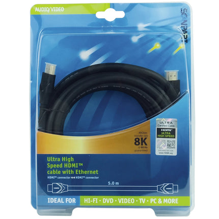 SCANPART - HDMI cable - HDMI (Male) - HDMI (Male) - 5.0 m image