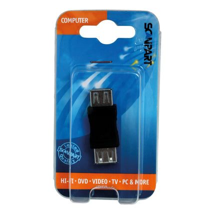 SCANPART - Connector - Adapter - USB-A (Female) - USB-A (Female)   USB 2.0 image