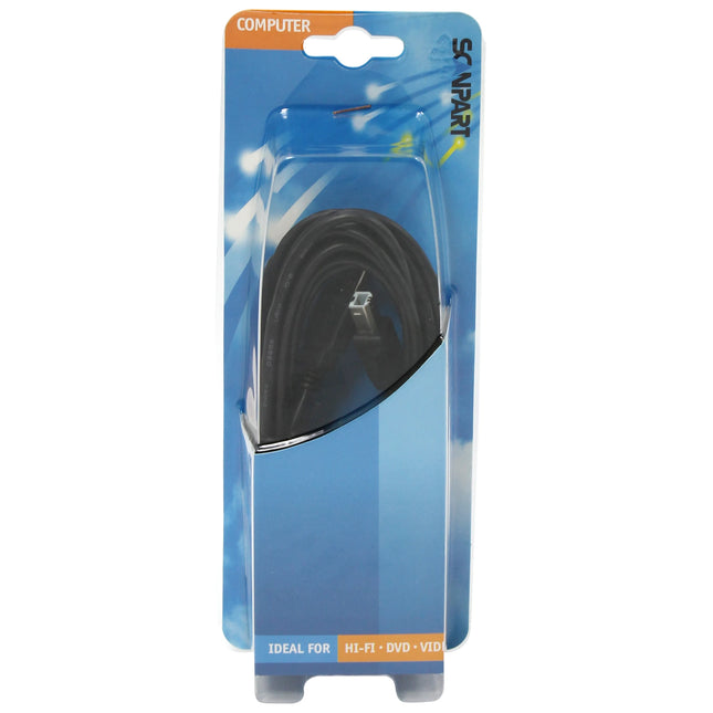 SCANPART - Data cable - Adapter cable - USB-A (Male) - USB-B (Male) - 5.0 m image