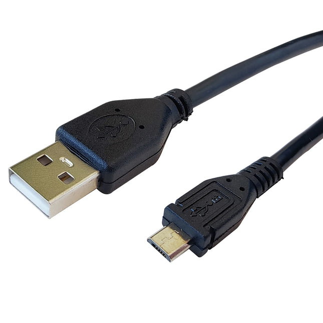 SCANPART - Charging- and Data cable - USB-A (Male) - Micro USB (Male) - 1.5 m image