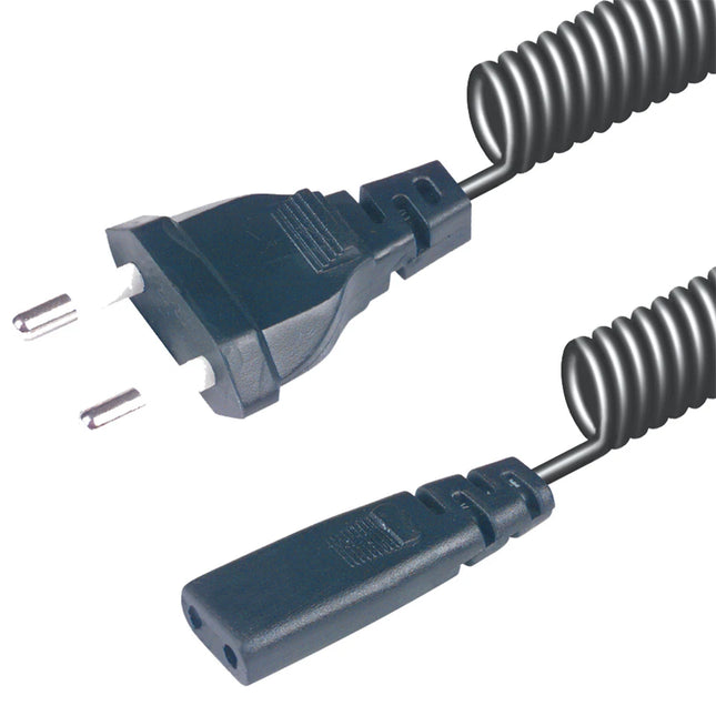 SCANPART - Shaver cord - 1.5 m - B099 - Black image