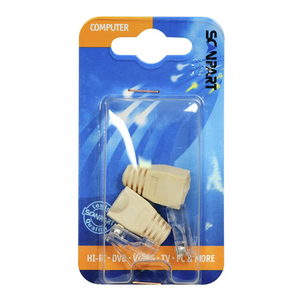 SCANPART - Plug - RJ45 - CAT6 (Male) - UTP cable image