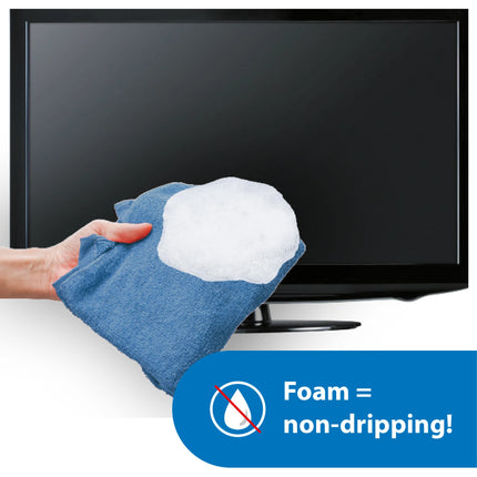 SCANPART - Screen cleaner - Foam cleaner - 200 ml + cloth image