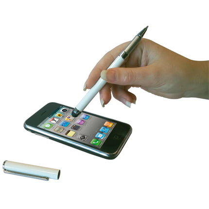 SCANPART - stylus pen touchscreen ballpoint pen white image