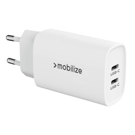 SCANPART - dual USB-C Charger Power Delivery 45W in white image