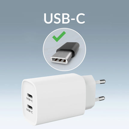 SCANPART - dual USB-C Charger Power Delivery 45W in white image