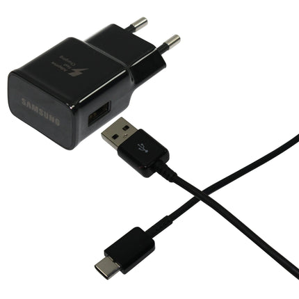 SCANPART - Charger - USB-A + cable USB-C - 15 W - Black image