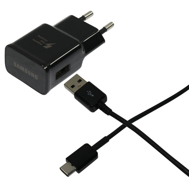 SCANPART - Charger - USB-A + cable USB-C - 15 W - Black image