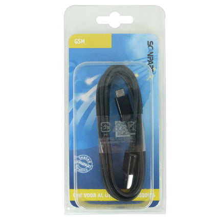 SCANPART - Charging- and Data cable - USB-A (Male) - Micro USB (Male) - 1.5 m image