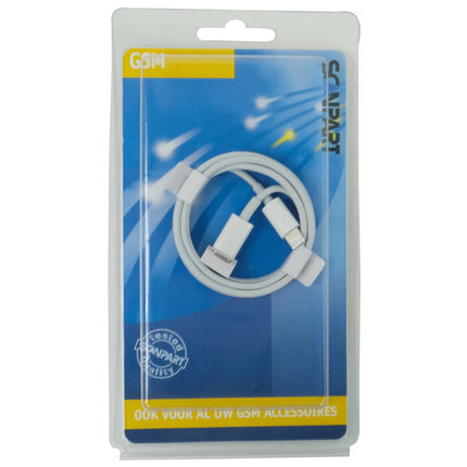 SCANPART - Charging- and Data cable - USB-C (Male) - Lightning (Male) - 1.0 m image