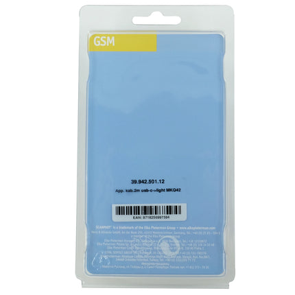 SCANPART - Charging- and Data cable - USB-C (Male) - Lightning (Male) - 2.0 m image