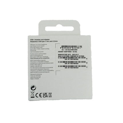 SAMSUNG - Adapter cable - USB-C (Male) - Jack 3.5mm (Female) - 0.1 m image