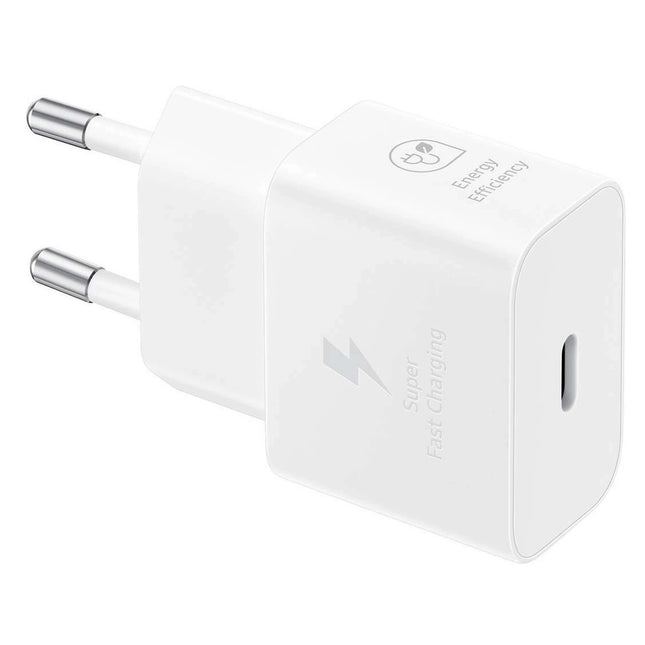 SAMSUNG - Samsung 25W fast charger USB-C adapter white image