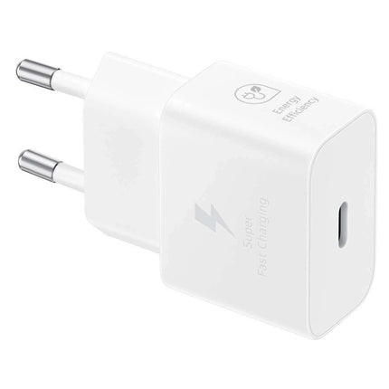 SAMSUNG - Samsung 25W fast charger USB-C adapter white image