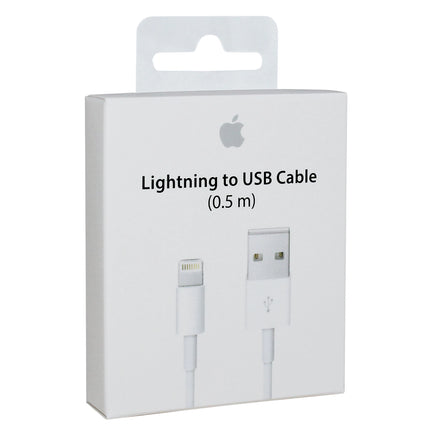 APPLE - Charging- and Data cable - USB-A (Male) - Lightning (Male) - 0.5 m image