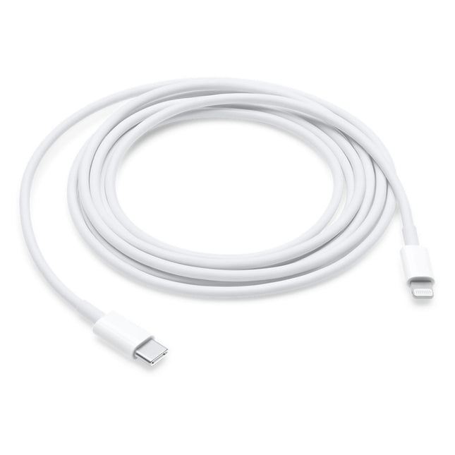 APPLE - Charging- and Data cable - USB-C (Male) - Lightning (Male) - 2.0 m image