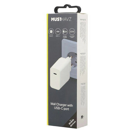 MUSTHAVZ - Charger - USB-C - 30 W - White image