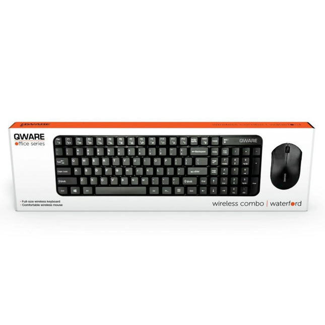 QWARE - Mouse and Keyboard - Waterford - Wireless - USB-A/C image
