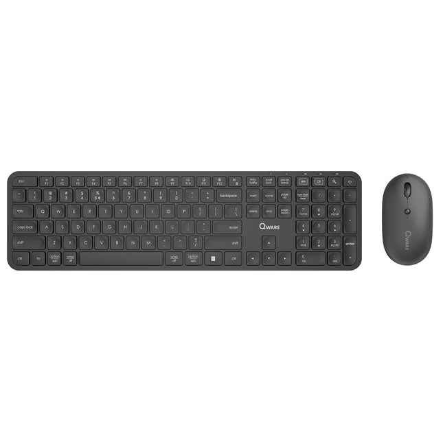 QWARE - Mouse and Keyboard - Eastbourne - Wireless - USB-A/C image