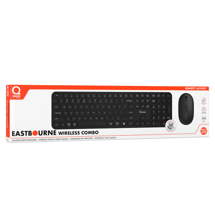 QWARE - Mouse and Keyboard - Eastbourne - Wireless - USB-A/C image