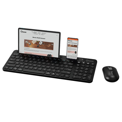 QWARE - Mouse and Keyboard - Florence - Wireless - USB-A | Bluetooth image