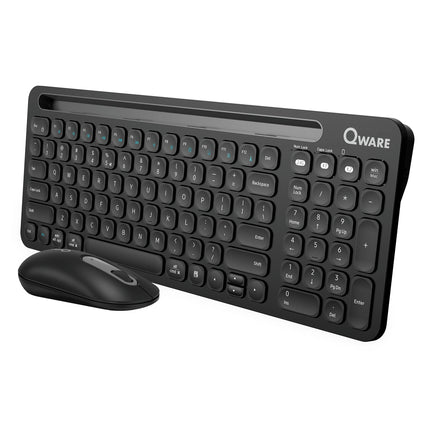 QWARE - Mouse and Keyboard - Florence - Wireless - USB-A | Bluetooth image