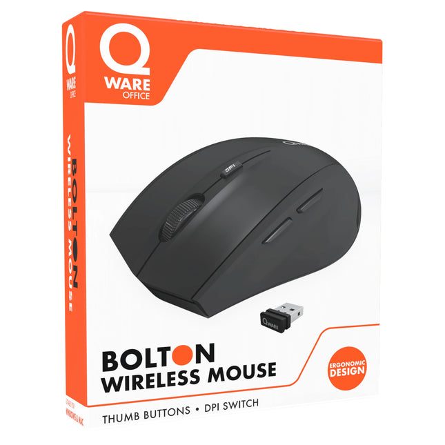 QWARE - Mouse - Bolton - Wireless - USB-A/C image