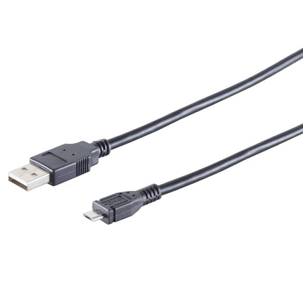 HOUSEBRAND - Charging- and Data cable - USB-A (Male) - Micro USB (Male) - 1.5 m image
