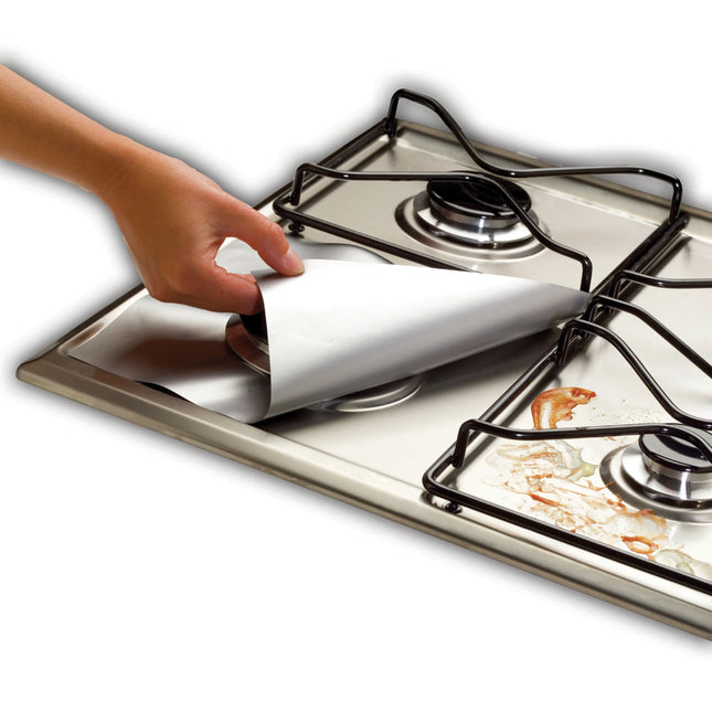 NOSTIK - protective film gas stoves 27x27cm 4 pieces image