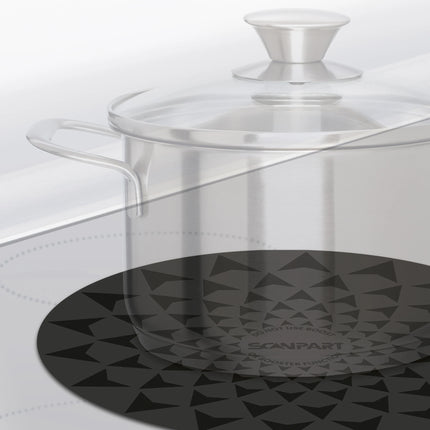 SCANPART - Protective mats - Ø 20 cm - Ø 26 cm - Black - 4 Pieces image