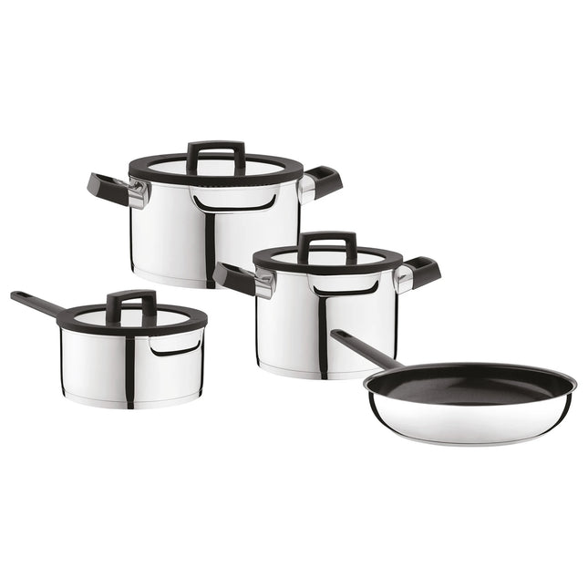 BERGHOFF - Cookware Set - Downdraft-Friendly - 7-Piece - Stainless Steel image