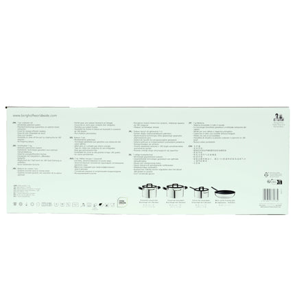 BERGHOFF - Cookware Set - Downdraft-Friendly - 7-Piece - Stainless Steel image