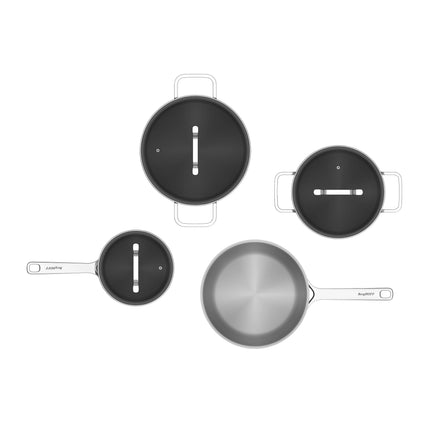 BERGHOFF - Cookware Set - Downdraft-Friendly - 7-Piece - Stainless Steel image