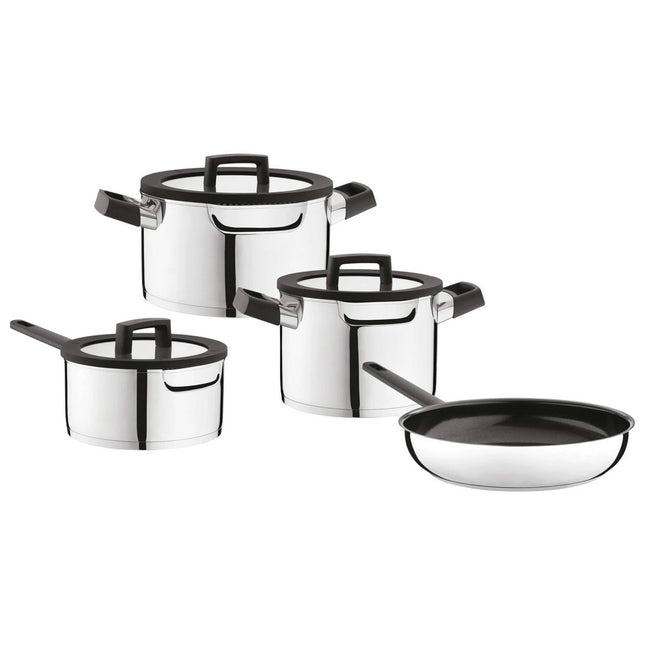BERGHOFF - Pan set - Suitable for downdraft - 7-piece - Stainless steel image