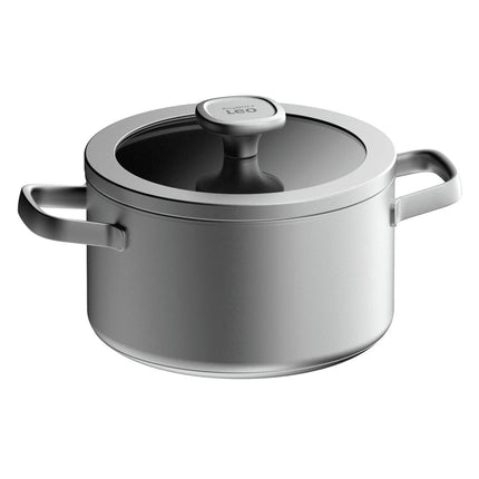 BERGHOFF - Saucepan - Ø20 cm - Stainless steel - With lid - Stainless steel image