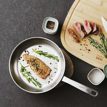 BERGHOFF - Frying Pan/Roasting Pan - Leo - Ø24 cm - Stainless Steel image