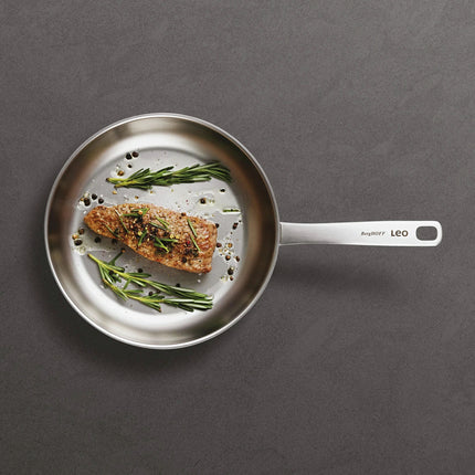 BERGHOFF - Frying Pan/Roasting Pan - Leo - Ø24 cm - Stainless Steel image