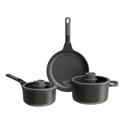 BERGHOFF - Leo Stone+ Cookware Set - 5-Piece - Aluminum image