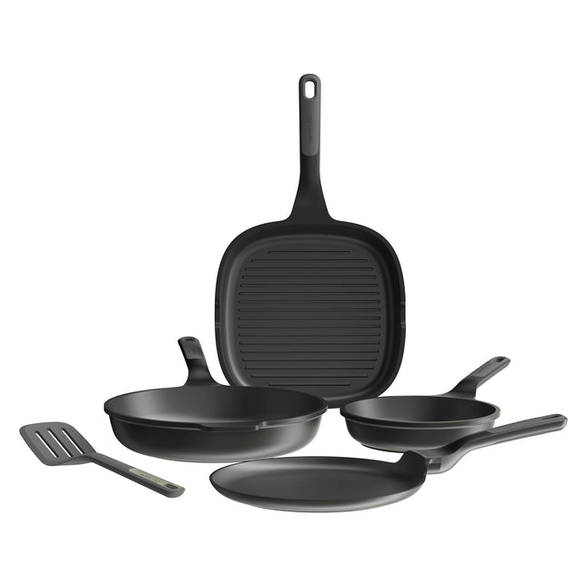 BERGHOFF - Leo Stone+ Cookware Set - 4-Piece - Aluminum image