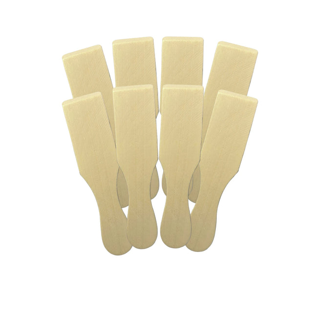 SCANPART - Raclette Spatulas / Gourmet Spatulas - Wood - 8 Pieces image