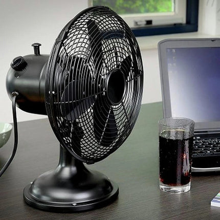 EUROPEL - Fan - Black - Table Model - Rotatable - 3 Speeds image